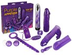   You2Toys - Purple Appetizer - vibrátoros készlet (9 részes)