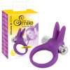 SMILE Rabbit - vibrációs péniszgyűrű lila SMILE Rabbit - vibrációs péniszgyűrű lila