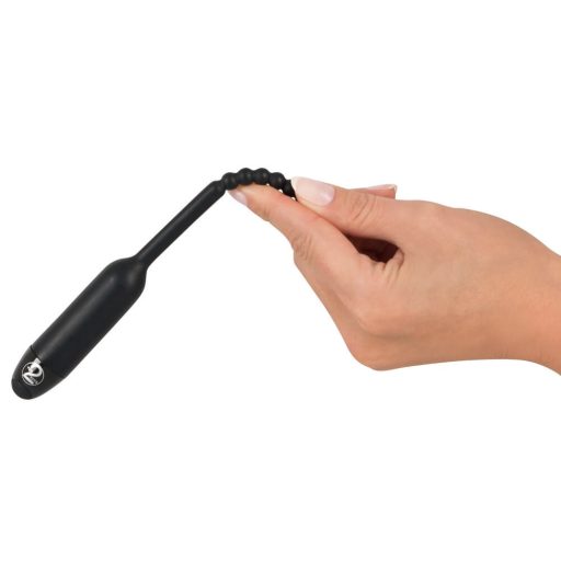 You2Toys Pearl Dilator - gömbös húgycsővibrátor - 0,8cm fekete