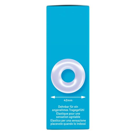 Durex Pleasure Ring - péniszgyűrű áttetsző