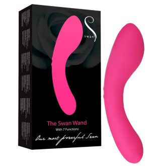 The Swan Wand - akkus masszírozó vibrátor pink