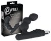 Rebel - gömbös prosztata vibrátor fekete Rebel - gömbös prosztata vibrátor fekete