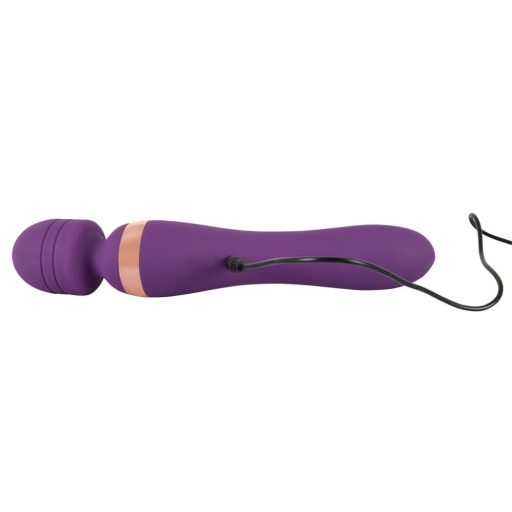 Javida Double - masszírozó vibrátor lila