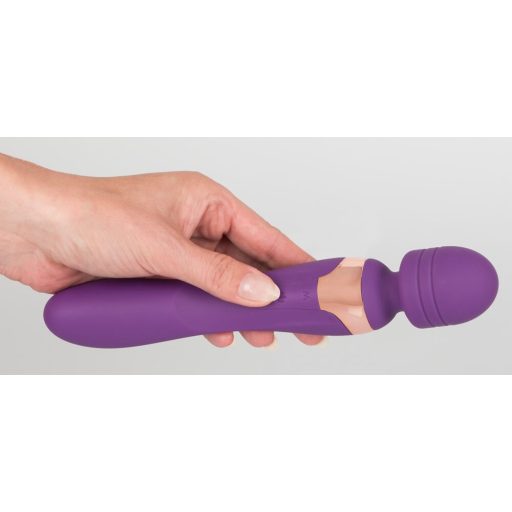 Javida Double - masszírozó vibrátor lila