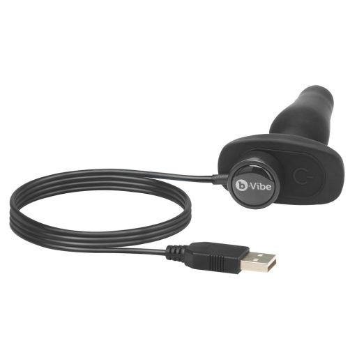 b-Vibe Novice - kezdő anál vibrátor fekete