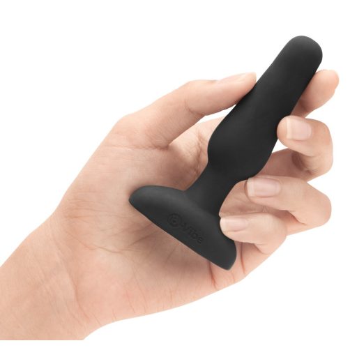 b-Vibe Novice - kezdő anál vibrátor fekete