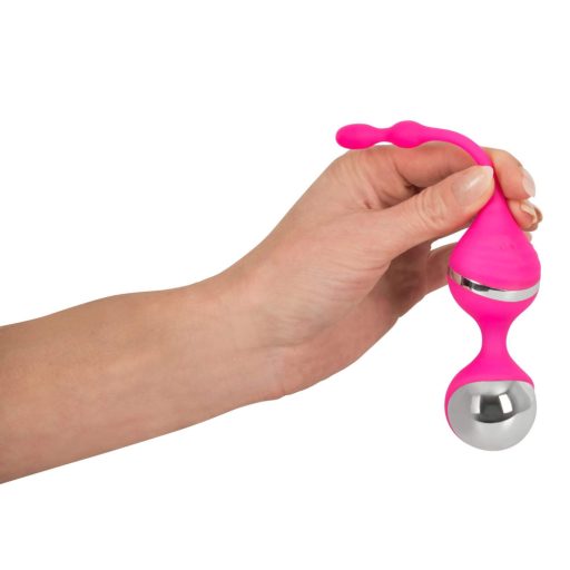 SMILE Love Ball - vibrációs gésagolyó pink