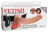 Fetish Strap-on 9 - felcsatolható vibrátor natúr Fetish Strap-on 9 - felcsatolható vibrátor natúr