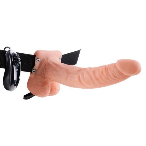 Fetish Strap-on 9 - felcsatolható vibrátor natúr