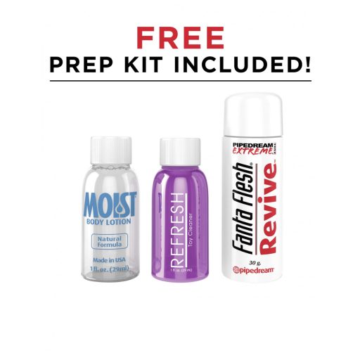 PDX Cock Compressor - szívó, vibráló punci maszturbátor fekete