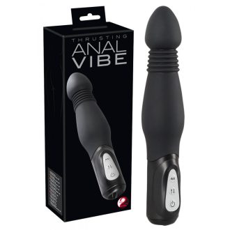You2Toys - Anal Vibe - lökő, anál vibrátor fekete