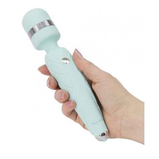Pillow Talk Cheeky Wand - akkus masszírozó vibrátor türkiz
