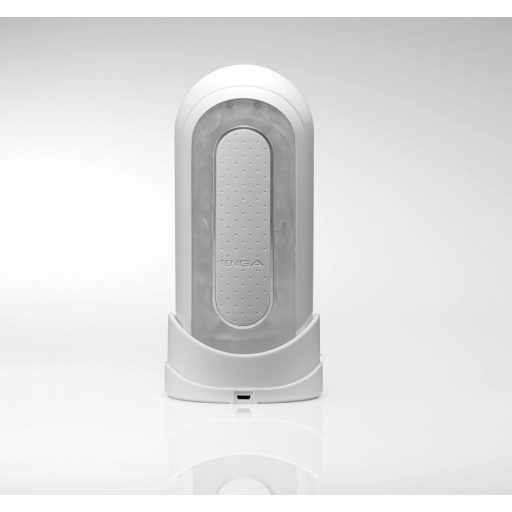 TENGA Flip Zero - vibrációs maszturbátor fehér