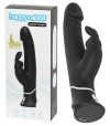 Happyrabbit Realistic - vízálló, akkus csiklókaros vibrátor fekete Happyrabbit Realistic - vízálló, akkus csiklókaros vibrátor fekete