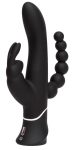 Happyrabbit Triple - akkus csikló-és análkaros vibrátor fekete Happyrabbit Triple - akkus csikló-és análkaros vibrátor fekete