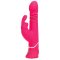 Happyrabbit Thrusting - akkus, csiklókaros lökő vibrátor pink