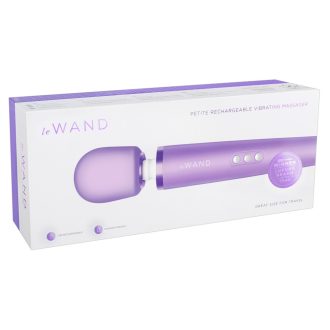 Le Wand Petite - exkluzív, akkus masszírozó vibrátor lila