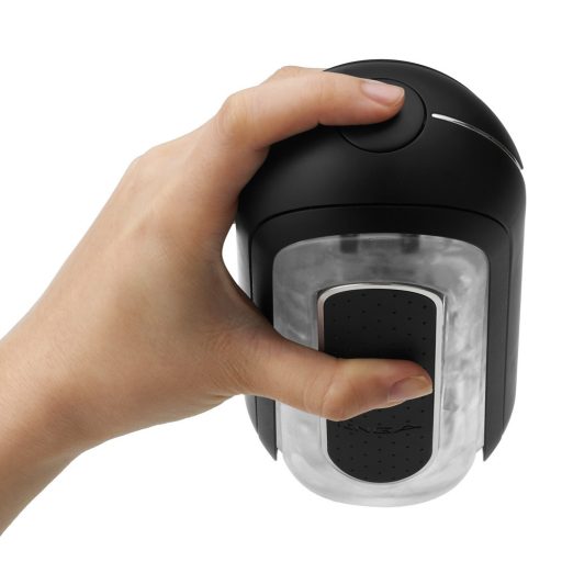 TENGA Flip Zero - vibrációs maszturbátor fekete