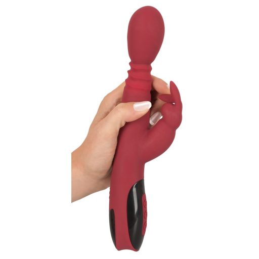 You2Toys Massager - lökő-forgó, melegítős G-pont vibrátor piros