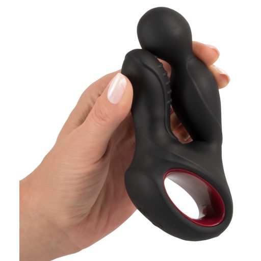 You2Toys Massager - akkus forgó, melegítő prosztata vibrátor fekete