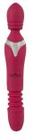Javida Thrusting - 3in1 masszírozó vibrátor piros Javida Thrusting - 3in1 masszírozó vibrátor piros