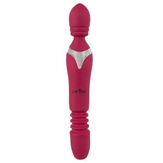 Javida Thrusting - 3in1 masszírozó vibrátor piros