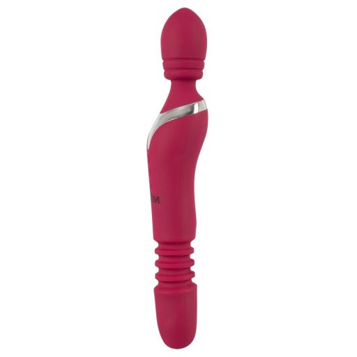 Javida Thrusting - 3in1 masszírozó vibrátor piros