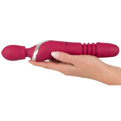 Javida Thrusting - 3in1 masszírozó vibrátor piros