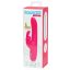 Happyrabbit Curve Slim - vízálló, akkus csiklókaros vibrátor pink