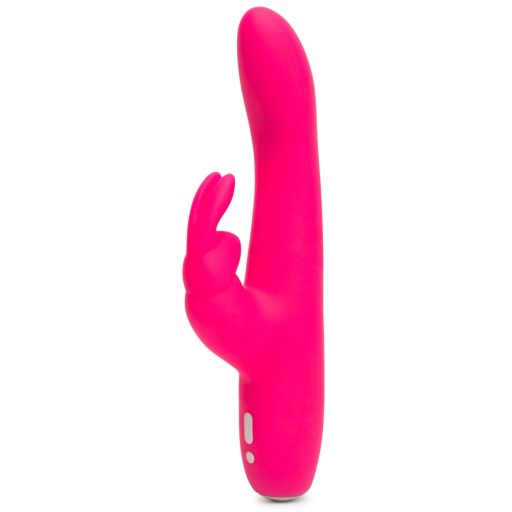 Happyrabbit Curve Slim - vízálló, akkus csiklókaros vibrátor pink