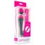 PalmPower Wand - masszírozó vibrátor powerbankkal pink-szürke