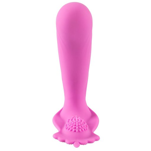 SMILE G-Spot Panty - akkus, rádiós felcsatolható vibrátor pink