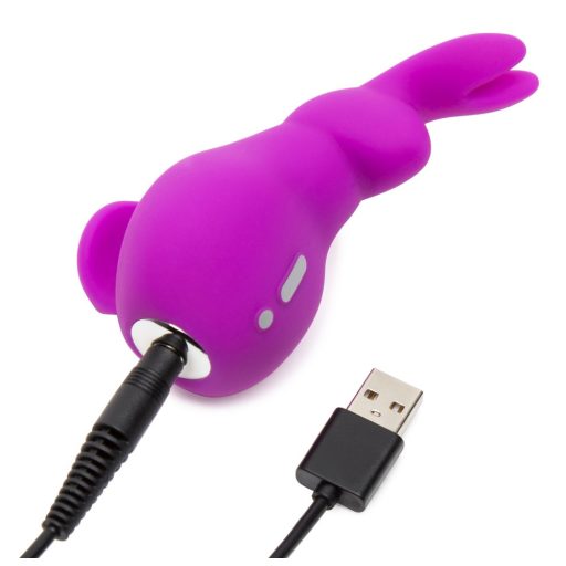 Happyrabbit Clitoral - vízálló, akkus nyuszis csiklóvibrátor lila