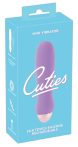 Cuties Mini Purple - akkus, szilikon rúdvibrátor (lila)