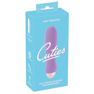 Cuties Mini Purple - akkus, szilikon rúdvibrátor lila