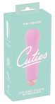 Cuties Mini Rose - akkus, hullámos vibrátor (pink)