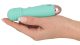 Cuties Mini Wand - akkus, mini masszírozó vibrátor zöld