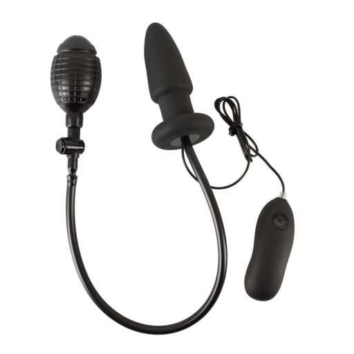 You2Toys - pumpálható anál tágító vibrátor fekete
