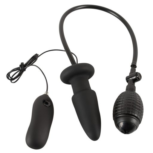 You2Toys - pumpálható anál tágító vibrátor fekete