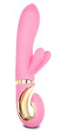 G-Vibe GRabbit - akkus, 3 motoros G-pont vibrátor (pink)