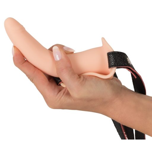 You2Toys - Strap-On - akkus, felcsatolható vibrátor natúr