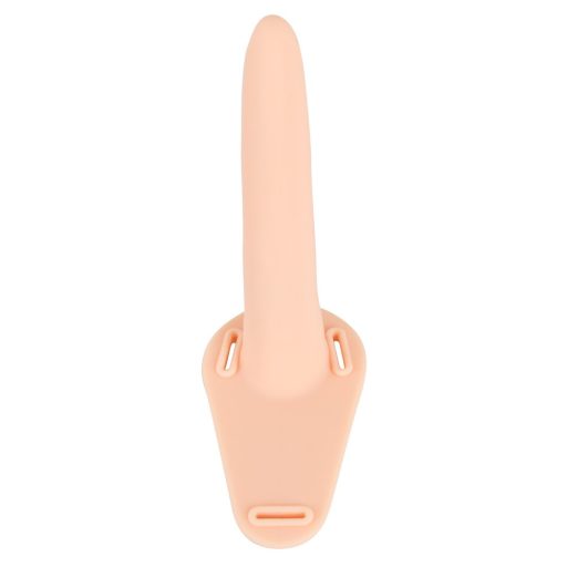 You2Toys - Strap-On - akkus, felcsatolható vibrátor natúr