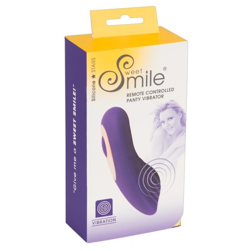 SMILE Panty - akkus, rádiós csiklóvibrátor lila