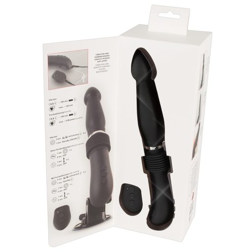 You2Toys - RC Fucking Machine - akkus lökő vibrátor fekete