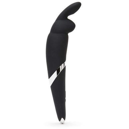 Happyrabbit Wand - akkus, masszírozó vibrátor fekete