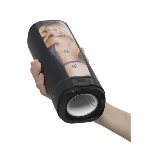 Kiiroo Onyx+ Jessica Drake Exp. - interaktív maszturbátor fekete