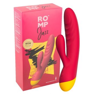 ROMP Jazz - vízálló csiklókaros G-pont vibrátor pink