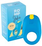   ROMP Juke - akkus, vízálló, vibrációs péniszgyűrű (kék)