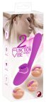   You2Toys - 2-Function Vibe - akkus csikló- és hüvelyi vibrátor (lila)