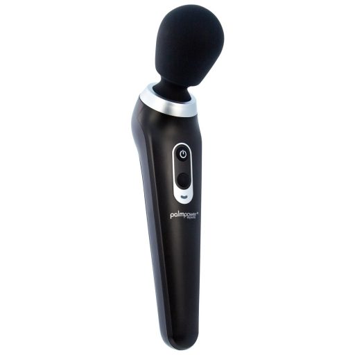 PalmPower Extreme Wand - akkus masszírozó vibrátor fekete